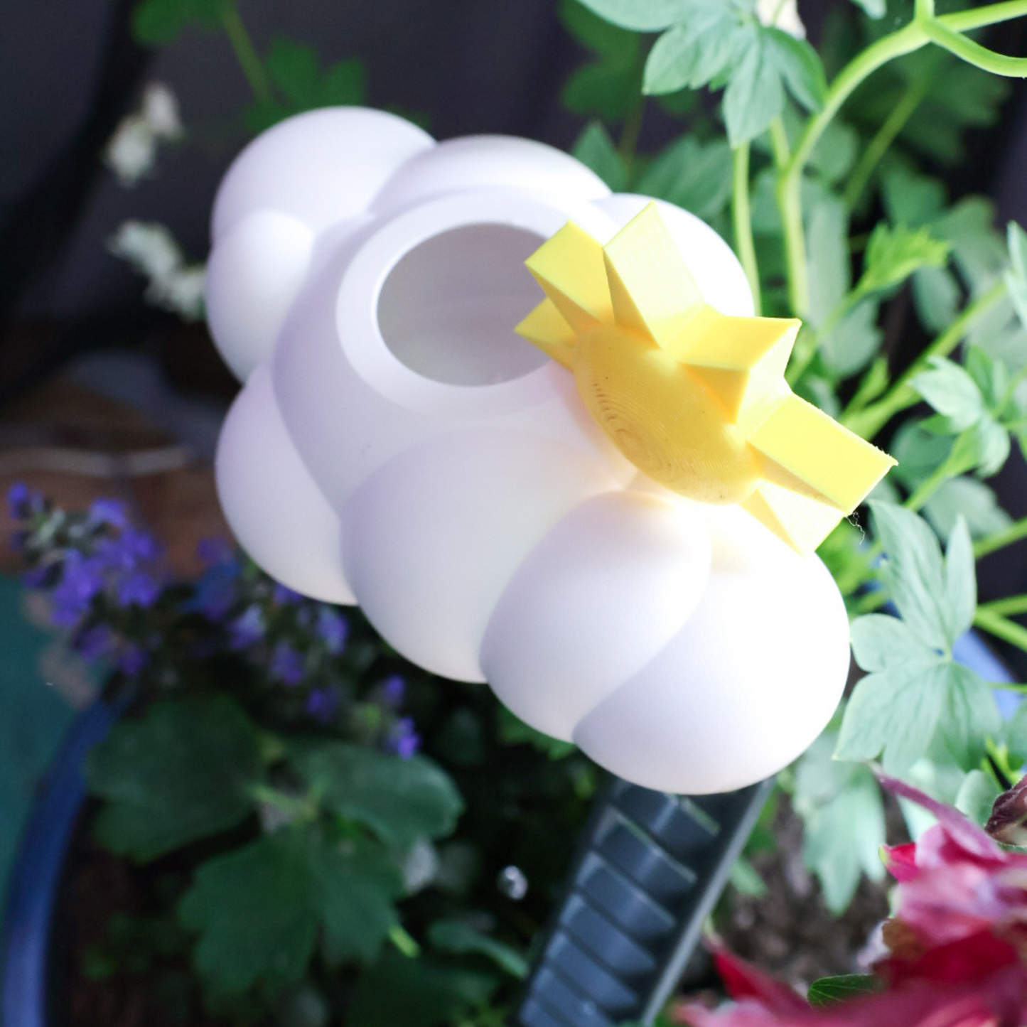 Original Dripping Rain Cloud with ladder and Sun charms by THE CLOUD MAKERS
