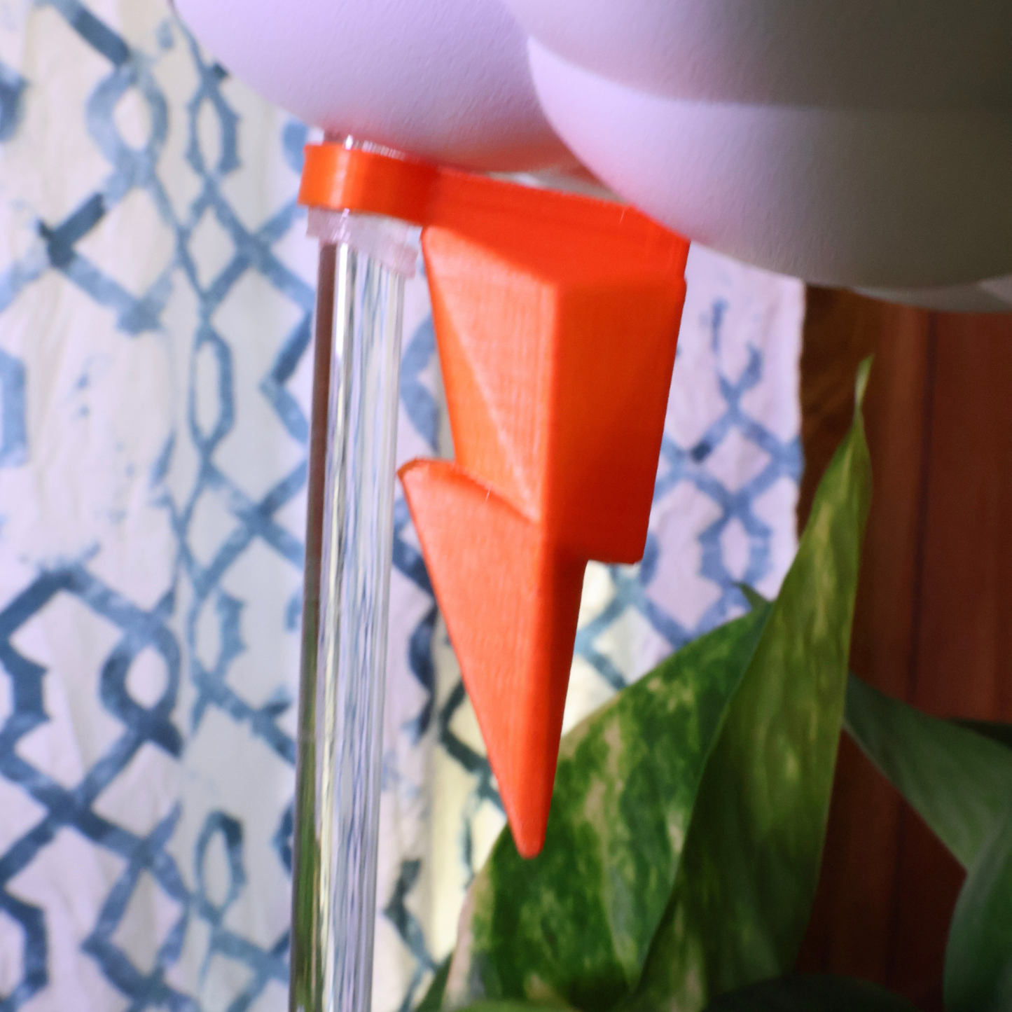 Original Dripping Rain Cloud with Lightning Bolt Charm by THE CLOUD MAKERS