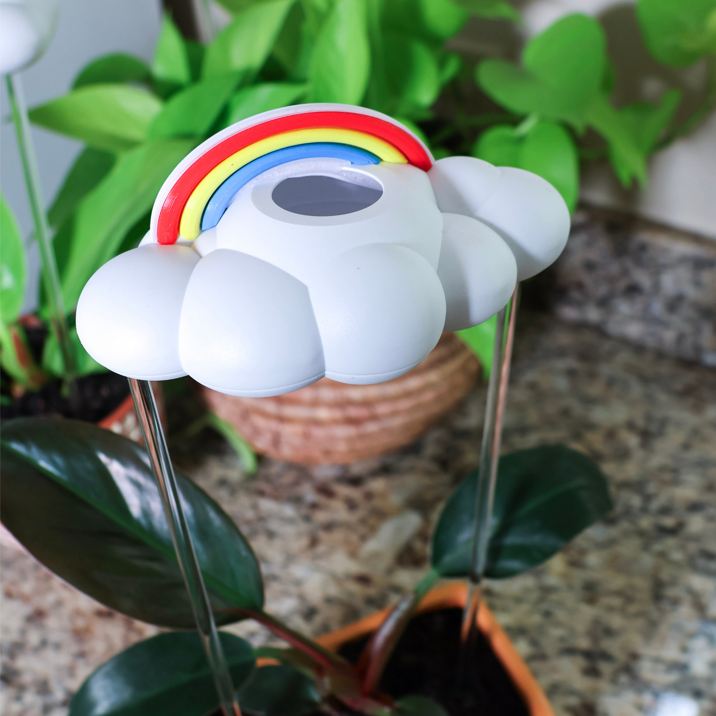 Rainbow Charm for dripping rain cloud with original dripping rain cloud