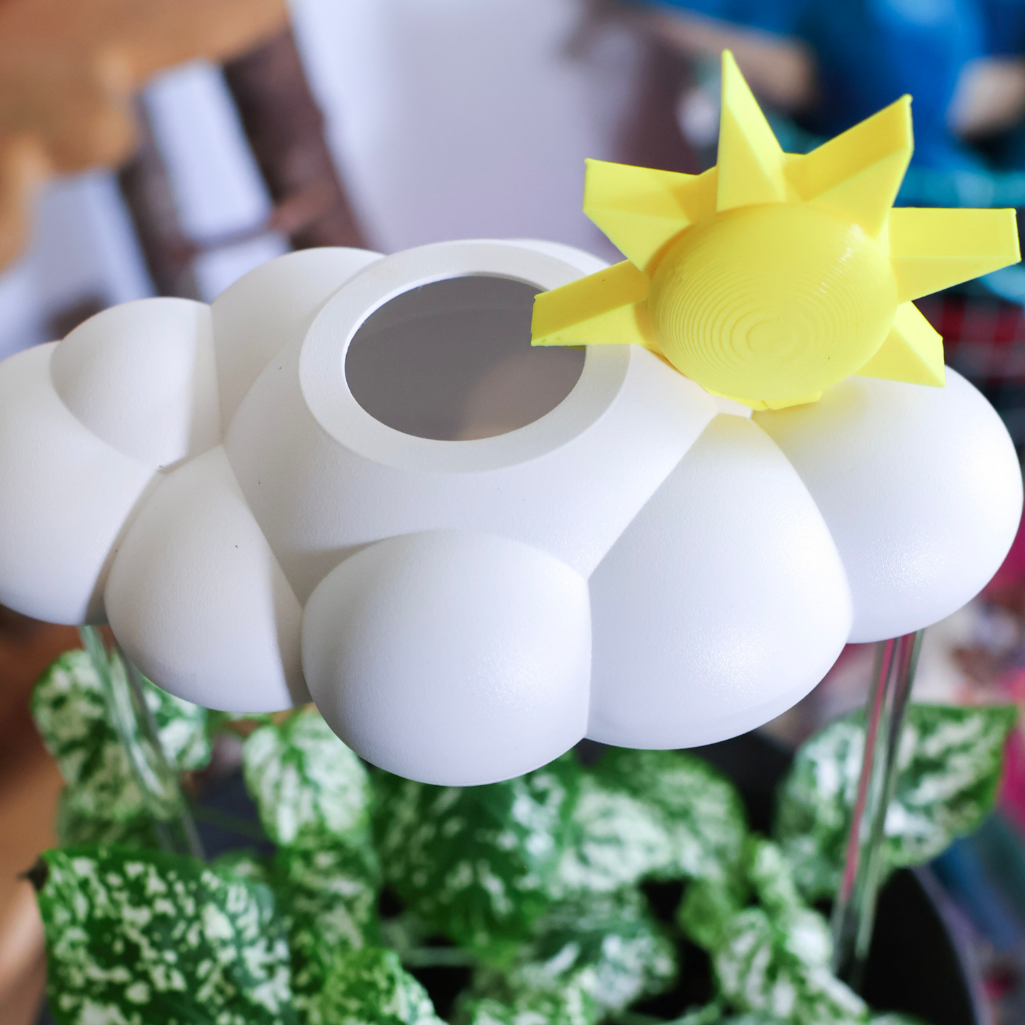 Original Dripping Rain Cloud with Sun charm by THE CLOUD MAKERS