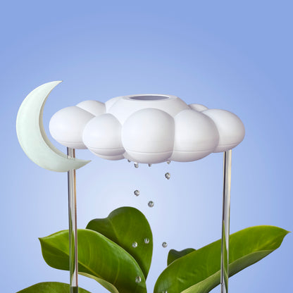 Original Dripping Rain Cloud with Glow in the Dark Moon Charm