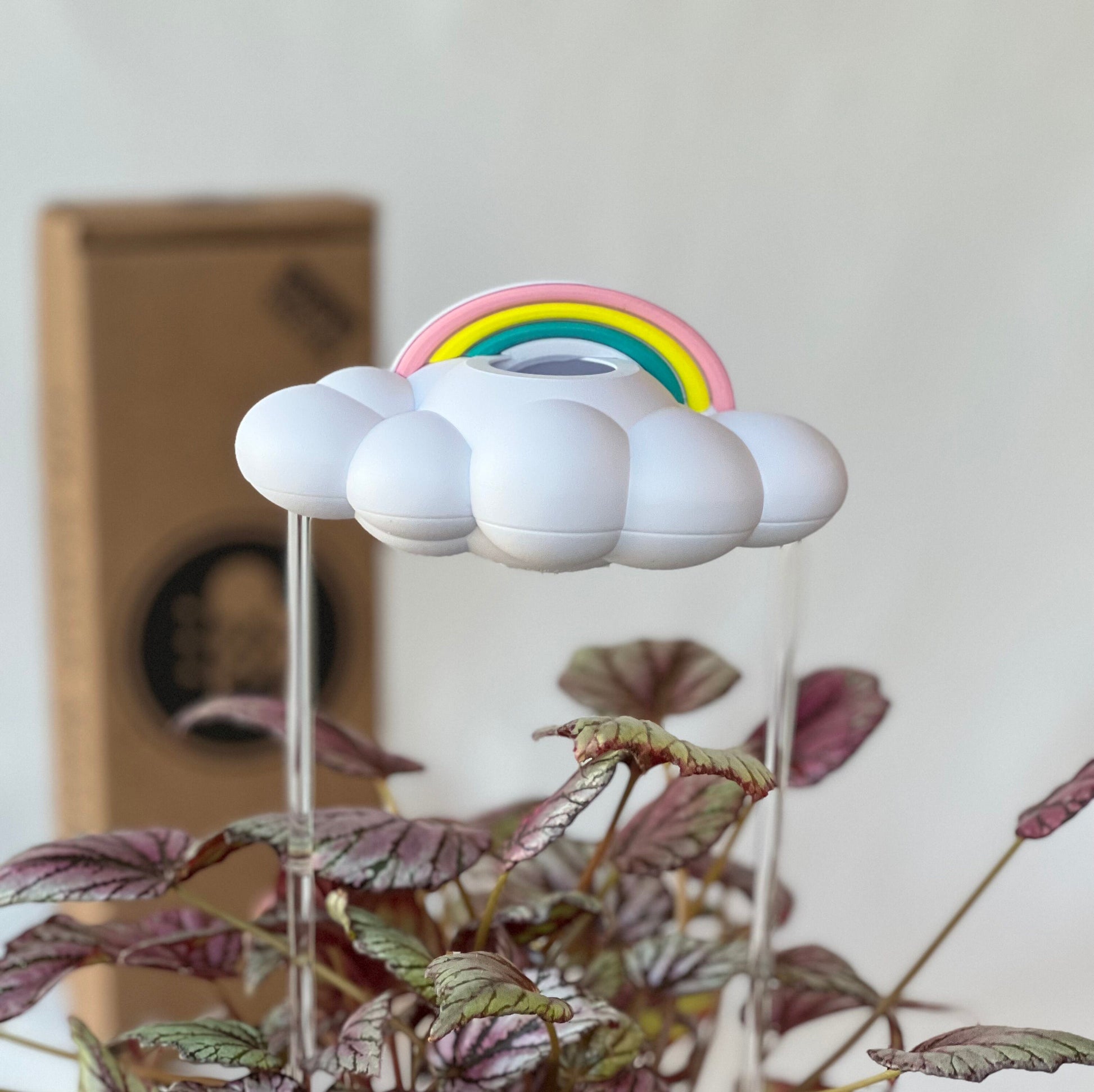 original Dripping Rain Cloud with Pastel rainbow charm
