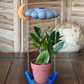 Blue Stand for THE CLOUD MAKERS brand dripping rain cloud