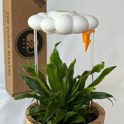 Original Dripping Rain Cloud with Lightning Bolt Charm by THE CLOUD MAKERS