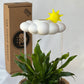 Original Dripping Rain Cloud with Sun by THE CLOUD MAKERS