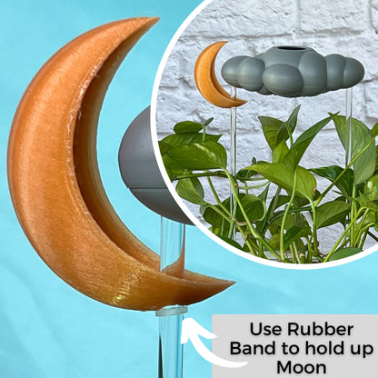 Dripping Rain Cloud Moon Charm instructions