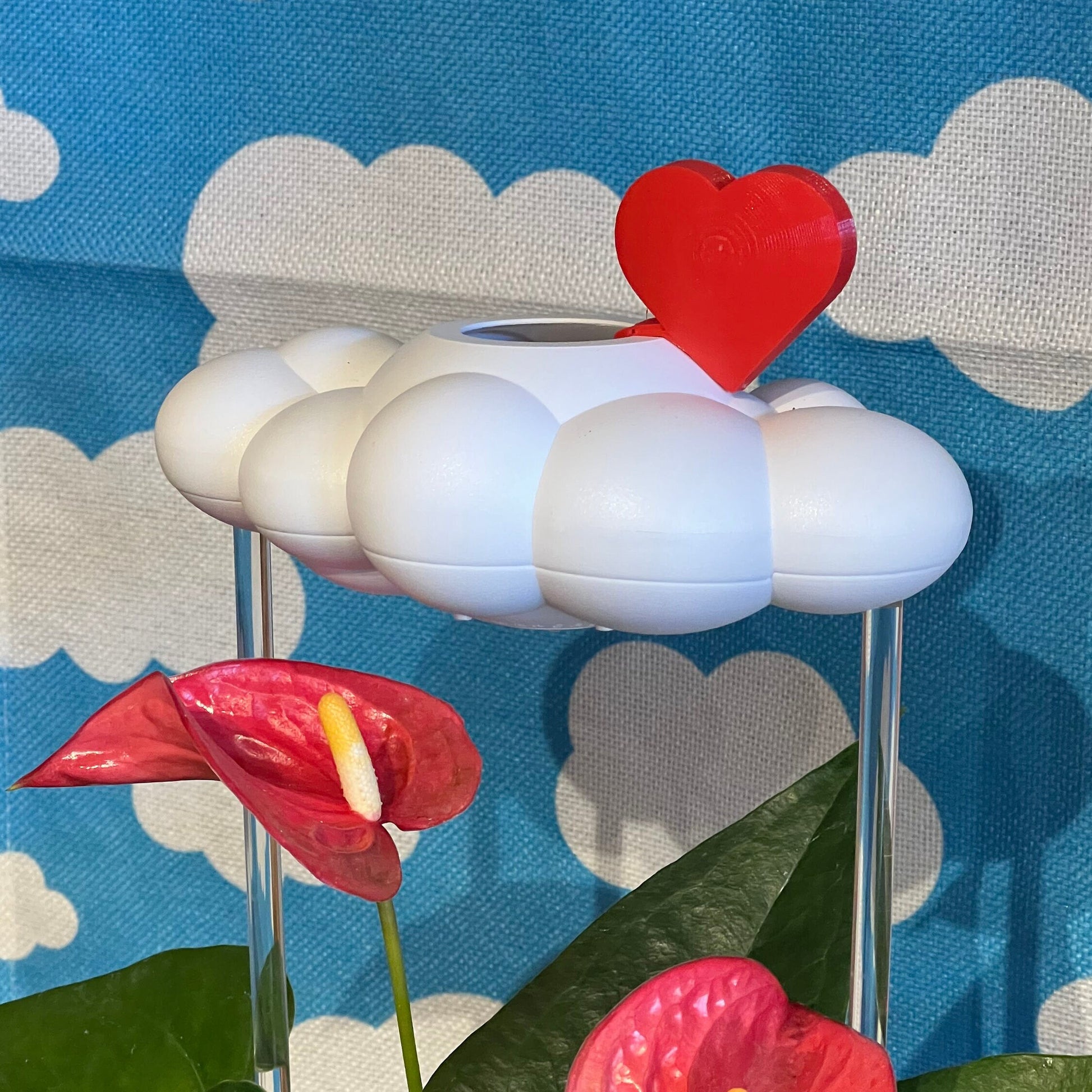 Red Heart Add-on for Dripping Rain Cloud