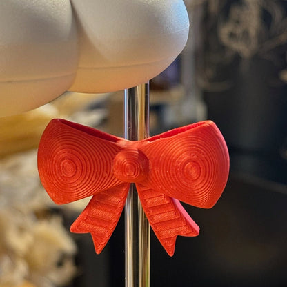 3D printed Bow Charm for THE CLOUD MAKERS dripping rain cloud